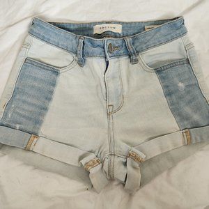 Pacsun Super Stretch Shorty Short Shorts